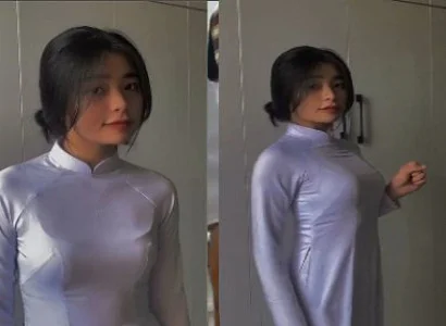 Em nữ sinh áo dài phê cực độ